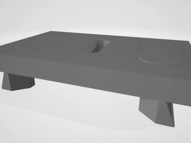 Plataforma para trípode en 3D