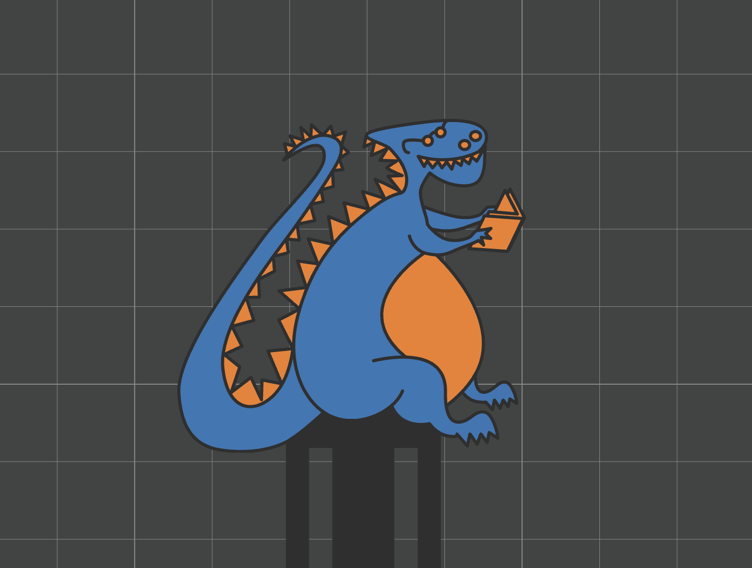 Dino Reading Bookmark