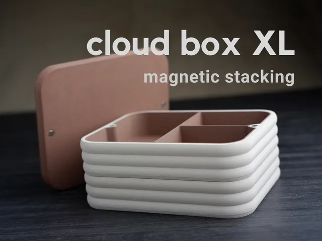 cloud box · magnetically stackable · XL