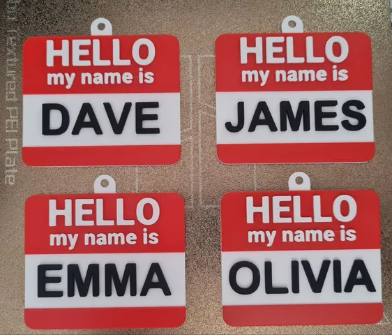 My name is Name Badge