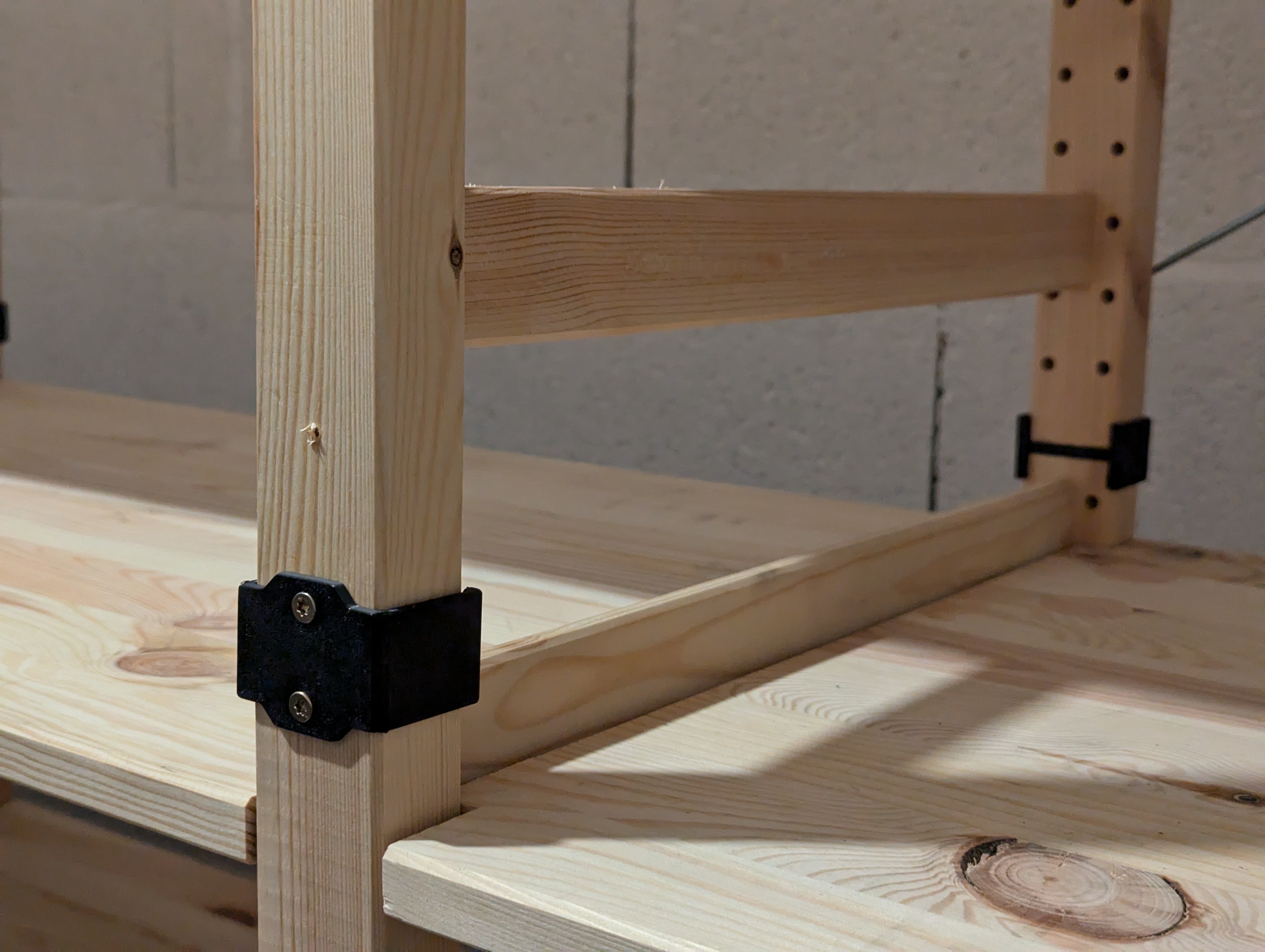 Stackable Shelf Adapater U Profile (Ikea Ivar)