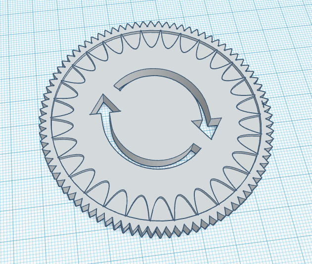 Uno Rotation Direction Coin