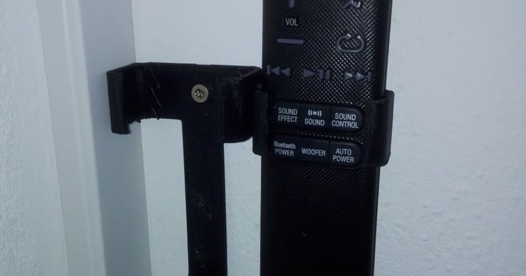 Samsung soundbar remote control holder by Max | Download free STL model ...