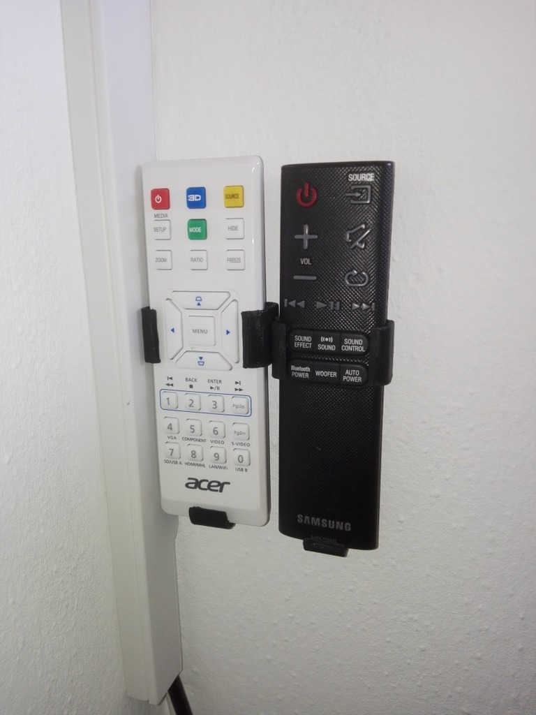 Samsung soundbar remote control holder by Max | Download free STL model ...