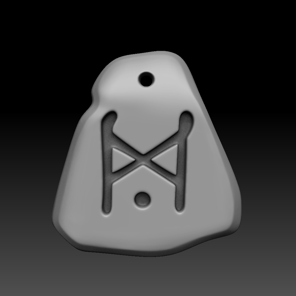 Key Ring Rune Jah Rune Diablo2 Key Ring por Sapienski | Descargar modelo STL gratuito ...