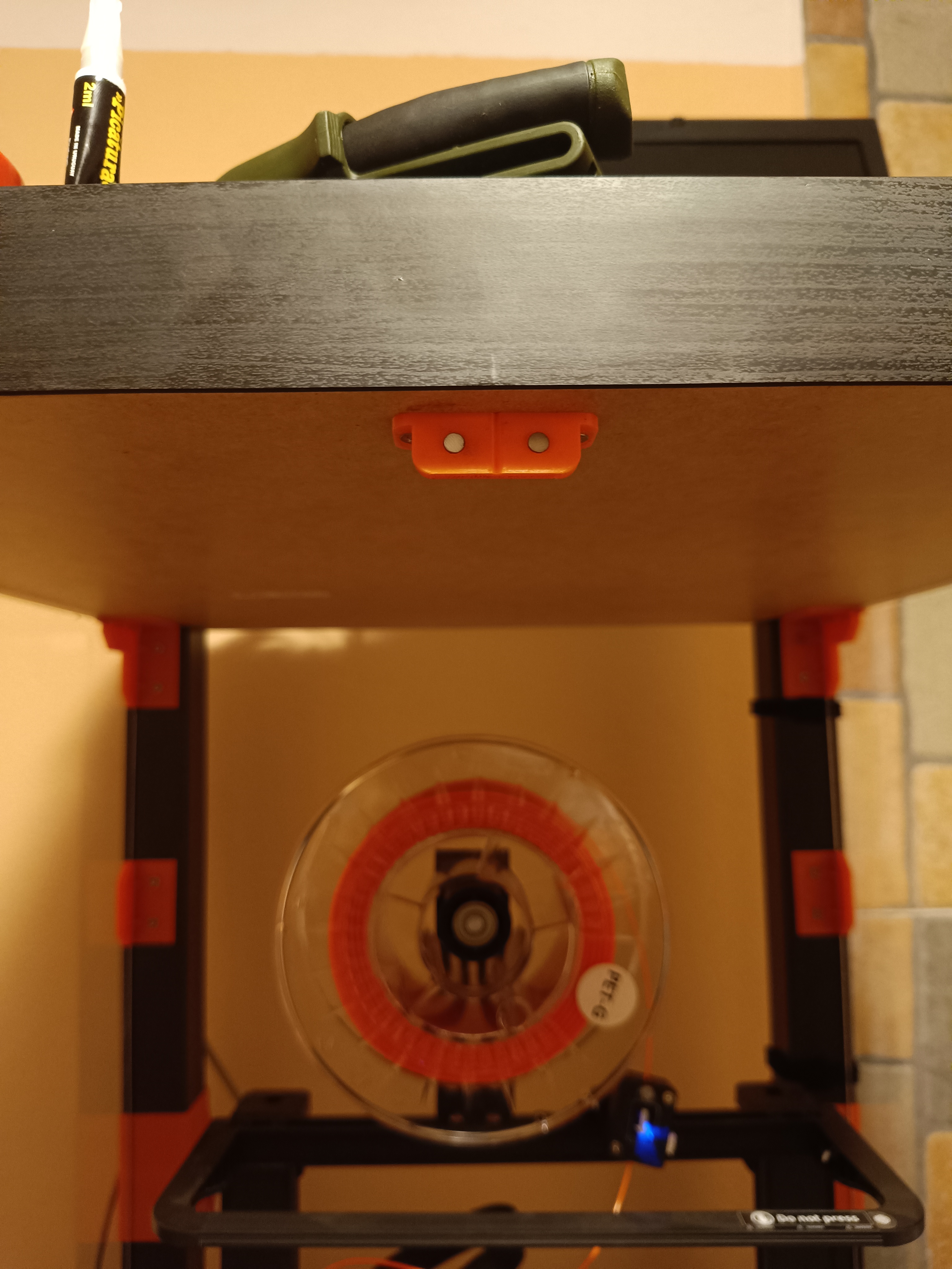 Miniatura 2 do modelo 3D Simple magnetic door stop