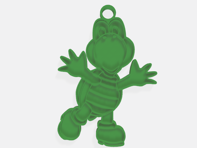 Koopa Necklace or Keychain