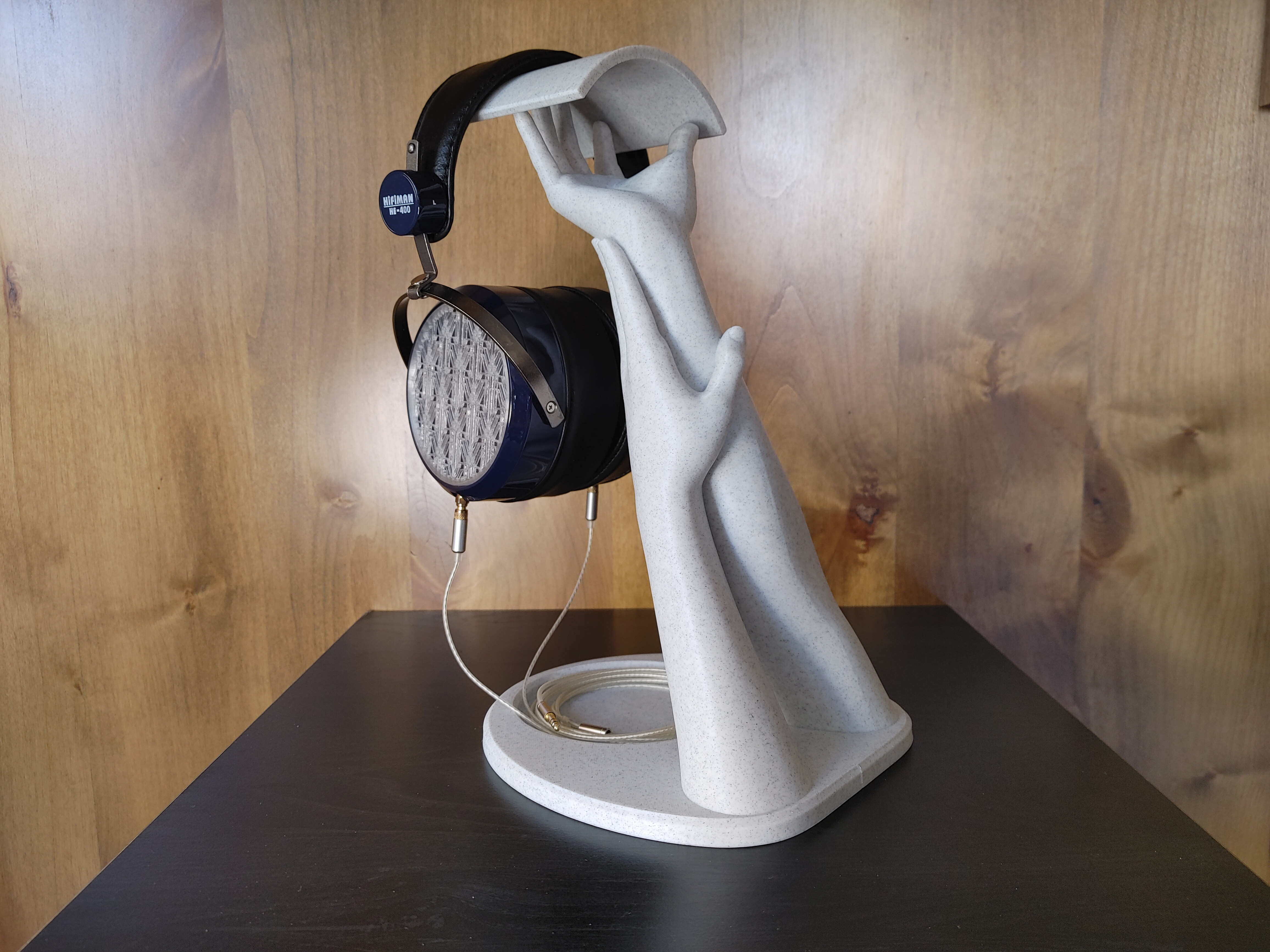 Hand Sculpture Headphone Stand