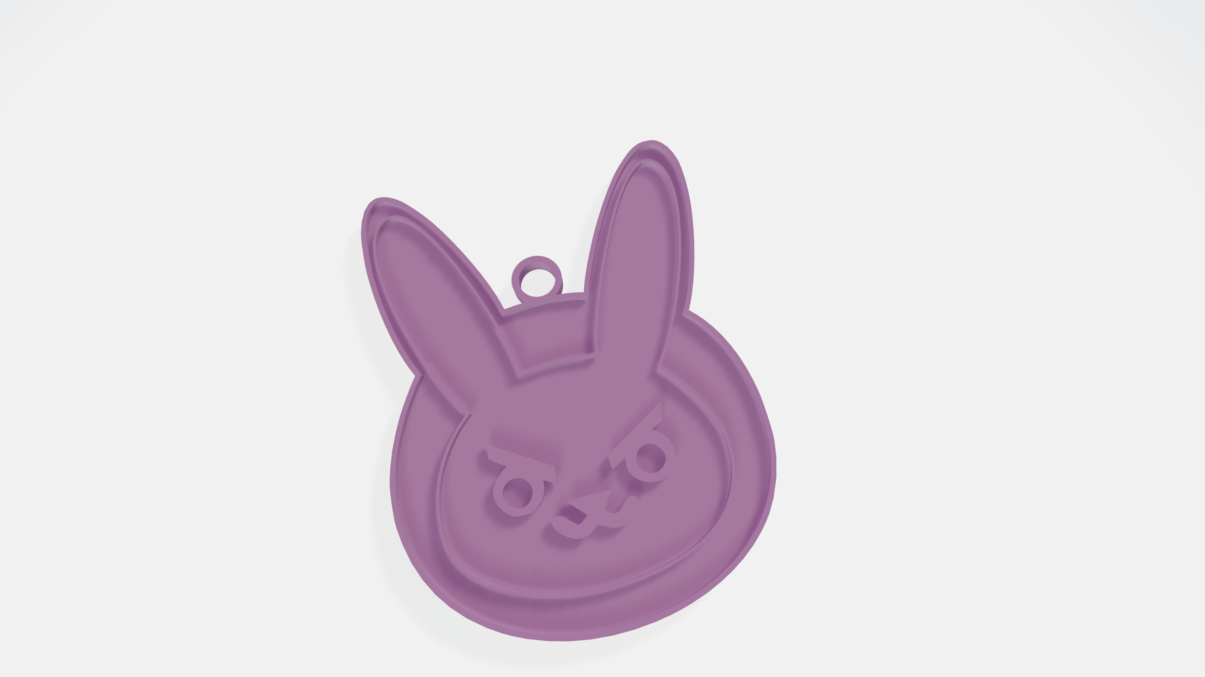 D.Va Bunny Overwatch Necklace or Keychain (NERF THIS!)