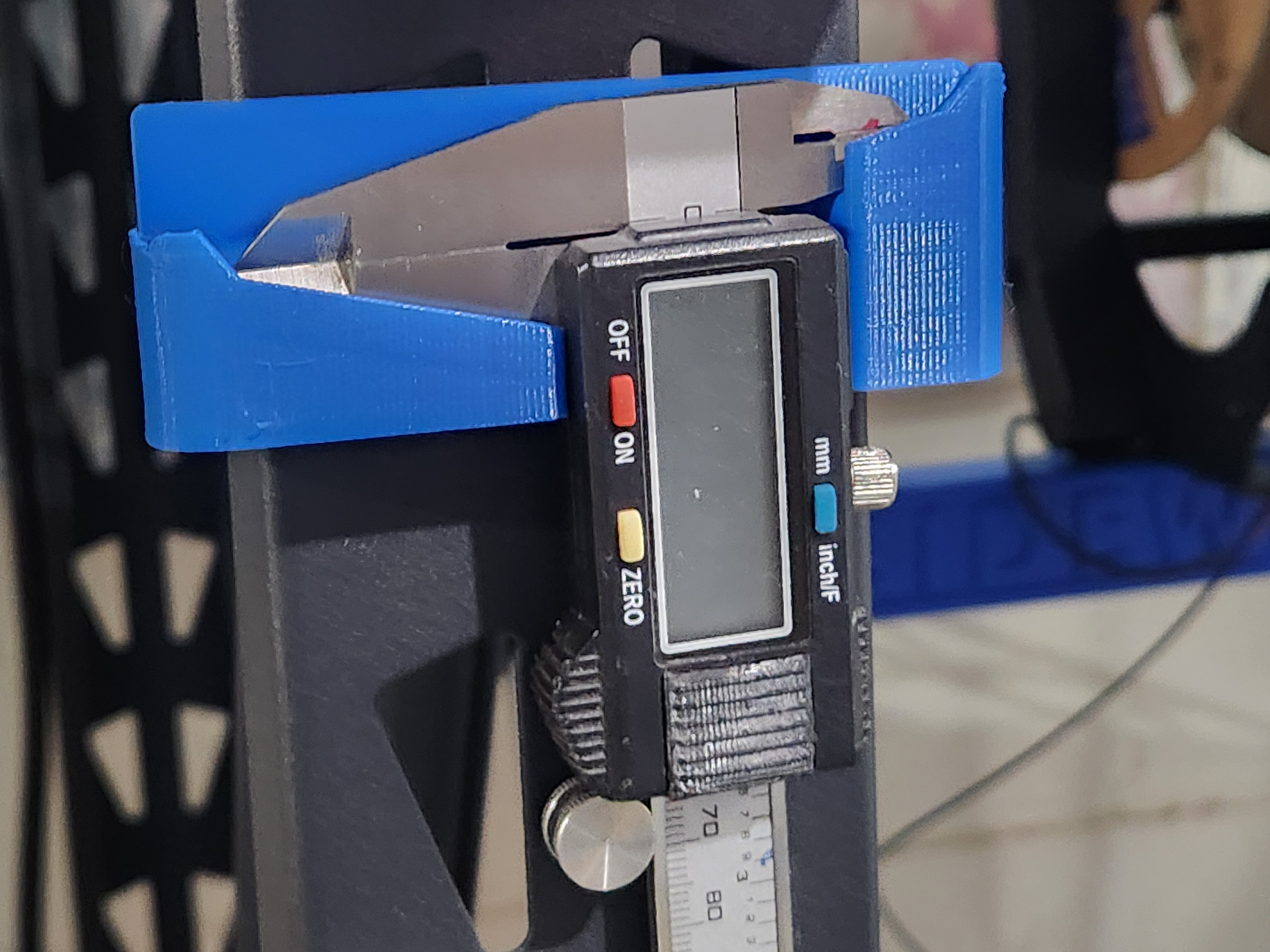 Caliper holder For Kobalt Heavy Duty Shelving Post by John S Download free STL model