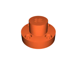 Dynamixel Lego Axle Adapter by Dash Daring | Download free STL model ...