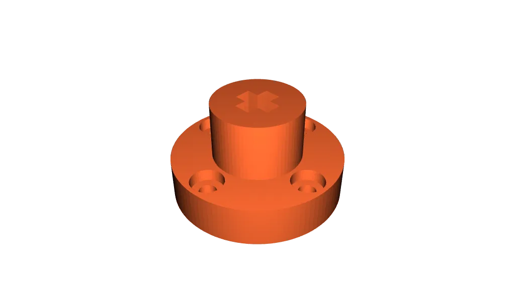 Dynamixel Lego Axle Adapter by Dash Daring | Download free STL model ...