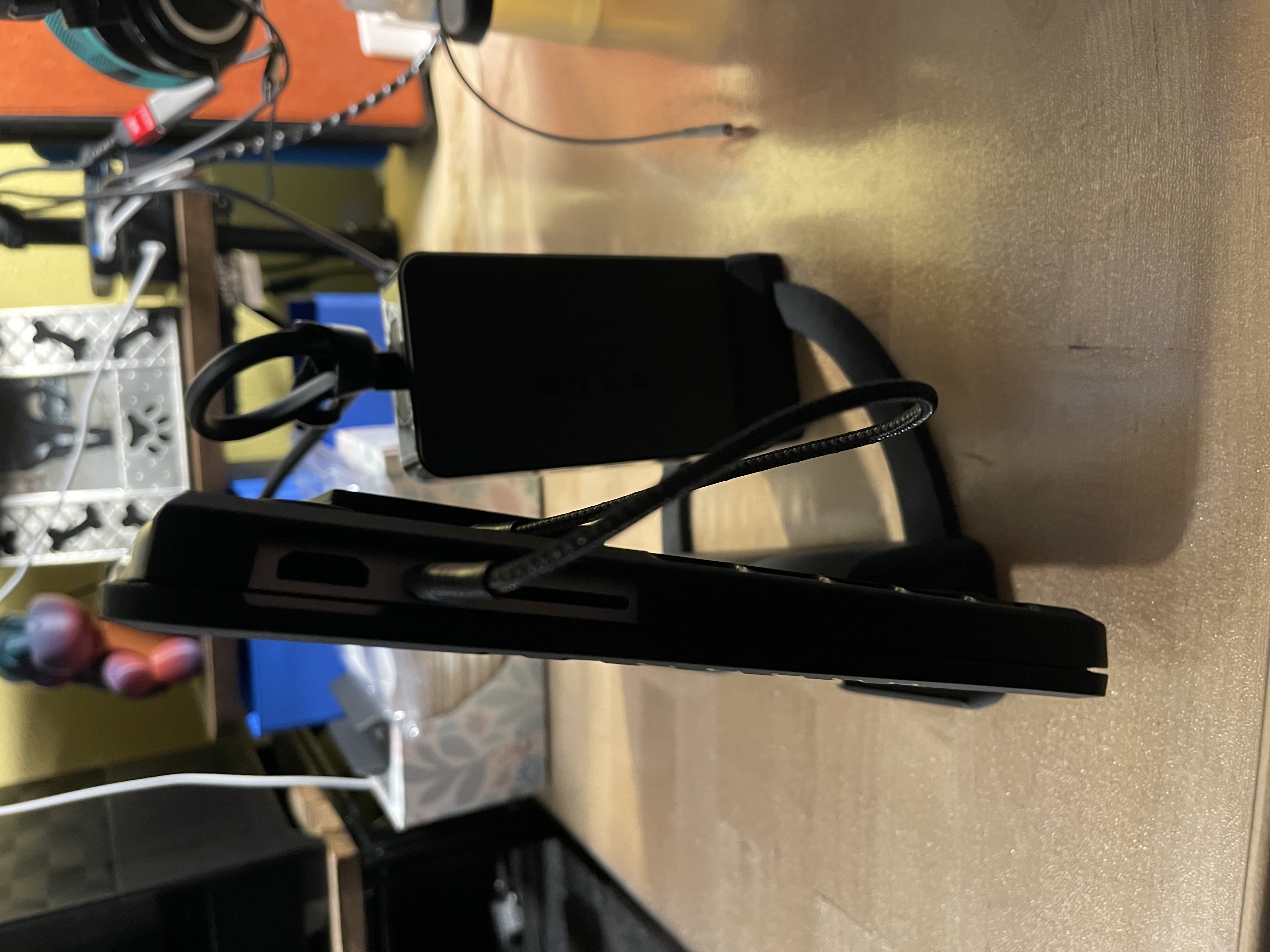 MacBook Pro Vertical Stand with iVanky FusionDock 1+ Stand by SomeZ3D