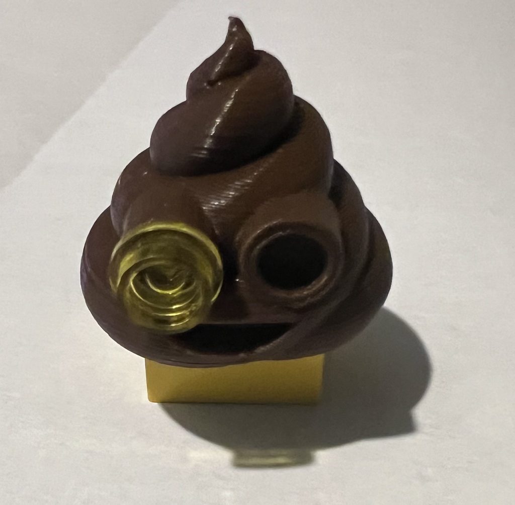 Lego Poop Emoji minifig by Tim | Download free STL model | Printables.com