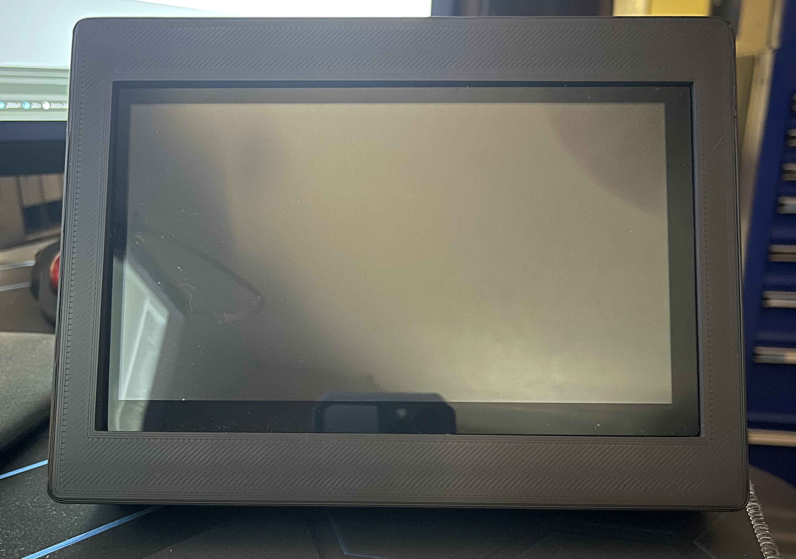 Raspberry Pi Case for 7" Touch LCD, Pi and POE Hat
