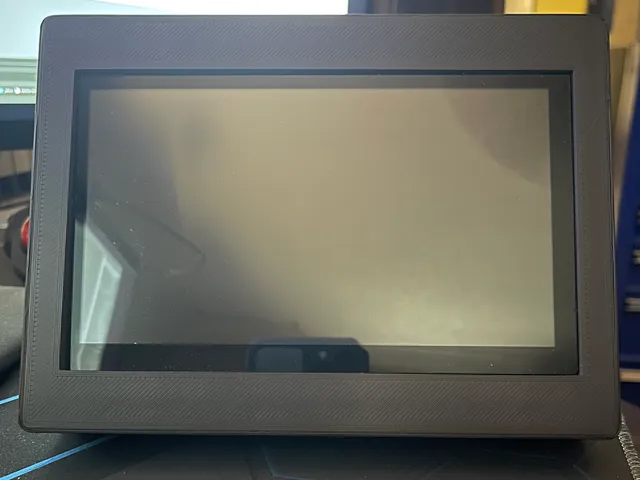 Raspberry Pi Case for 7" Touch LCD, Pi and POE Hat