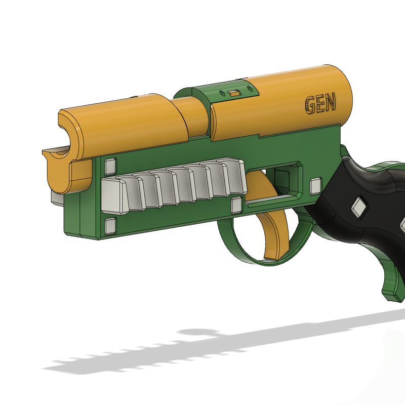 X-Shot Micro Reshell 7 v1.1 - Bolt-Action by Domochevsky | Download STL ...