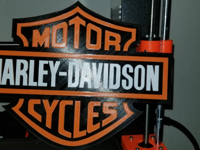 Harley Davidson Logo Remix (Cleaned up lettering)