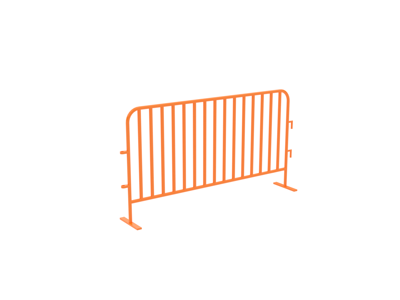 Scale Metal Barrier