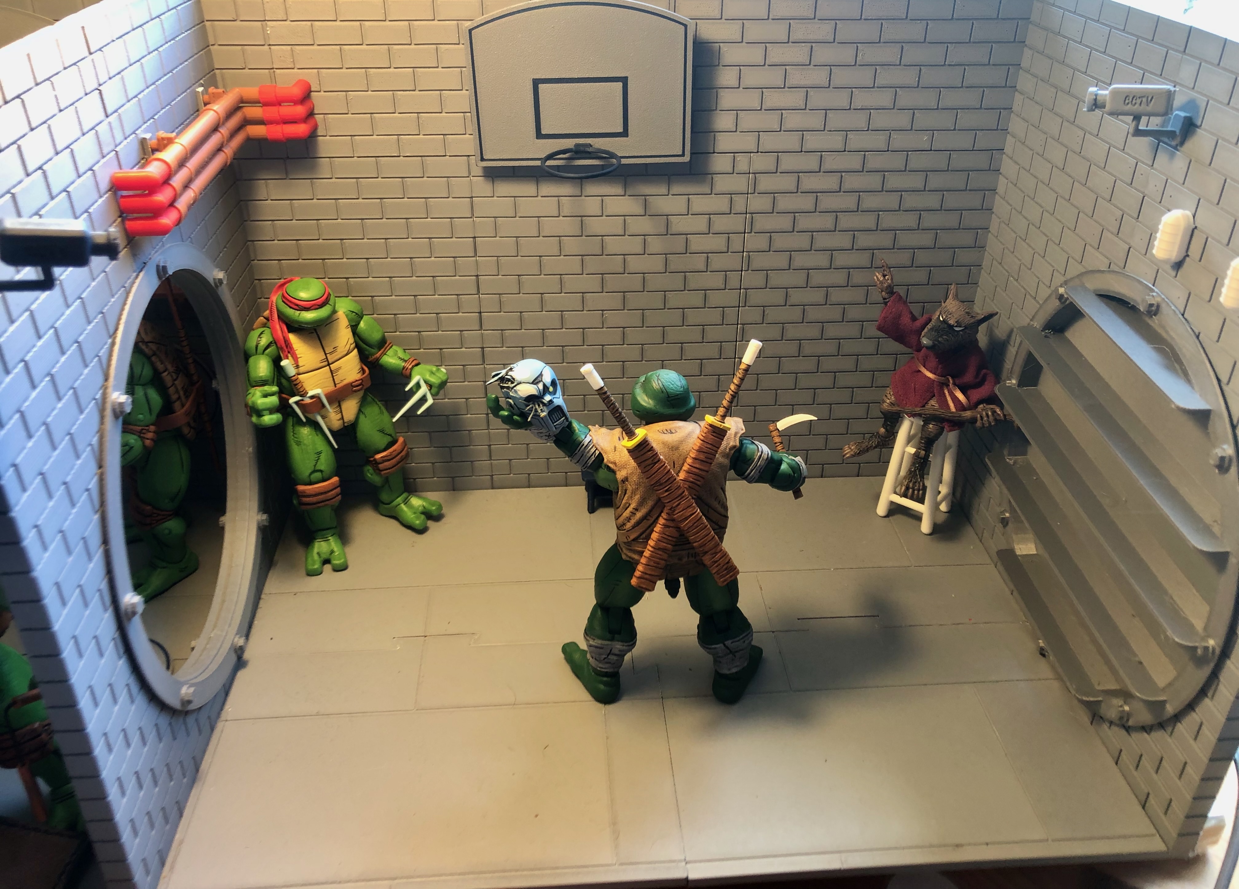 Teenage Mutant Ninja Turtles Sewer Diorama / Playset Accessories Set 2