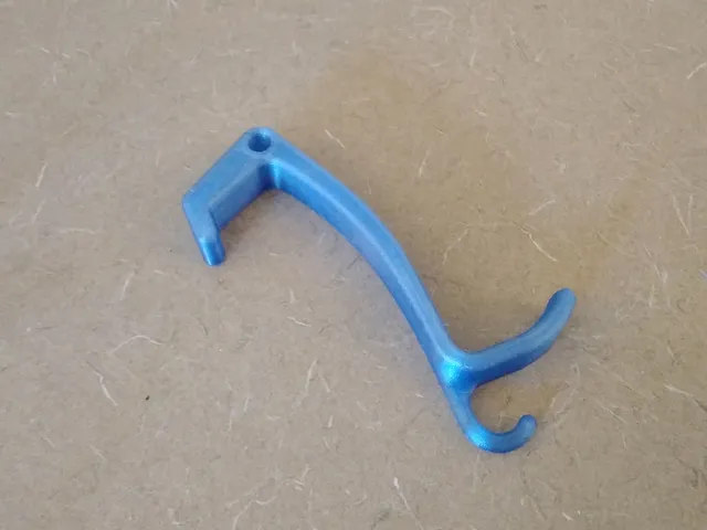 Monitor-Mounted Headphone Hook