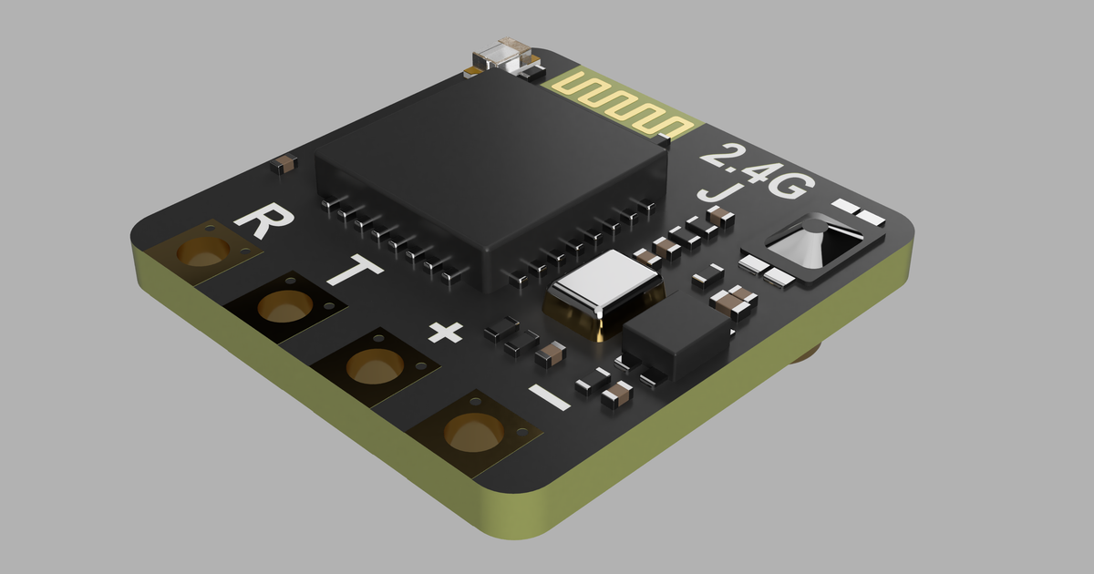 JHEMCU EP24S ELRS RX by Riley Entropy | Download free STL model ...
