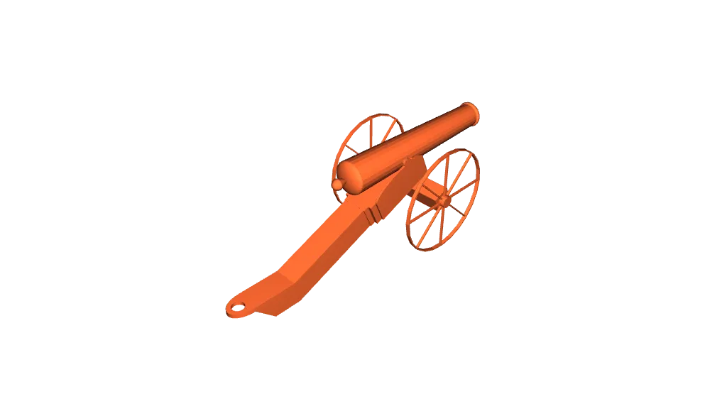 revolutionary war cannon by InkDemon2010 Download free STL model