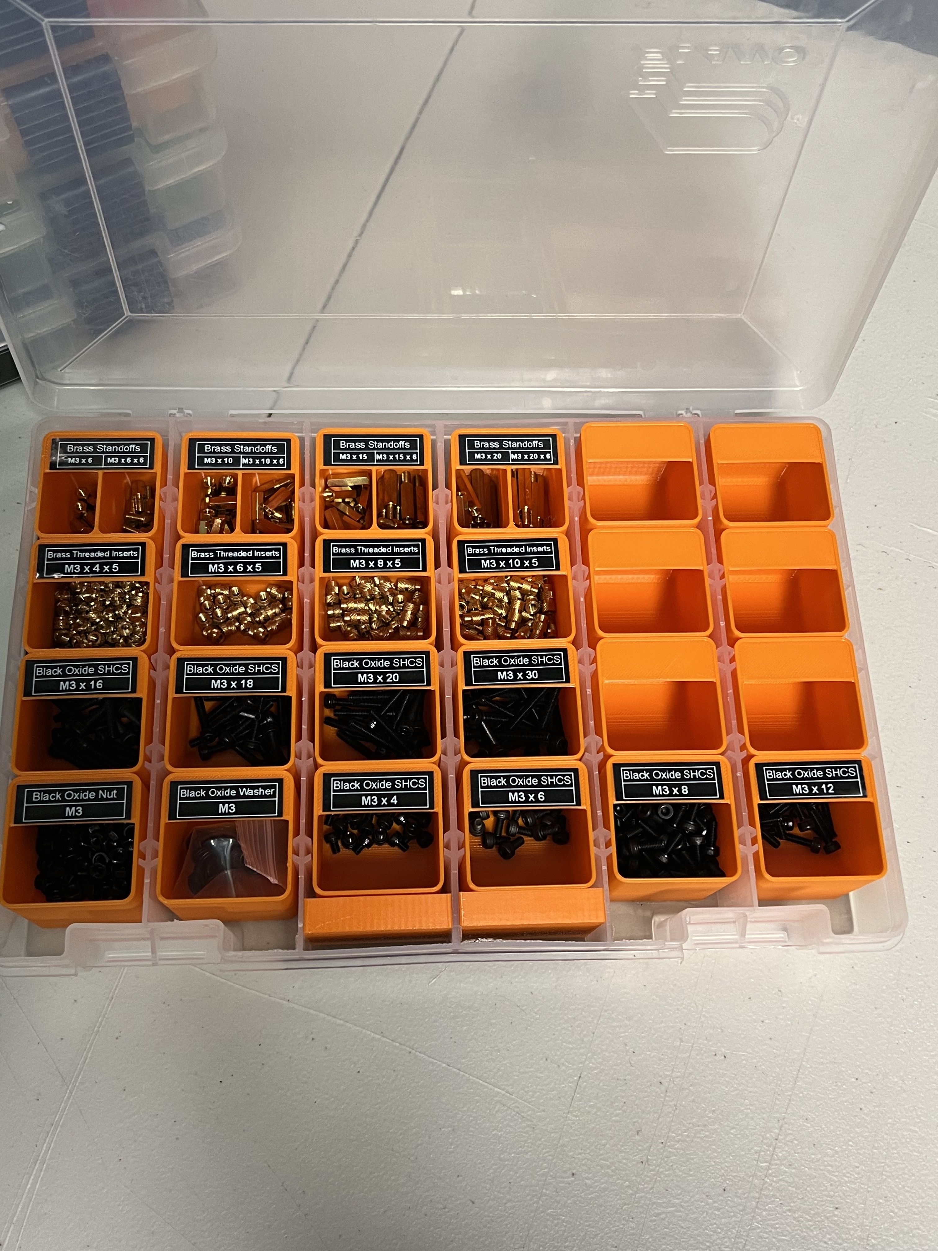 Plano Prolatch Stowaway 3600 Divider Bins For Small Parts