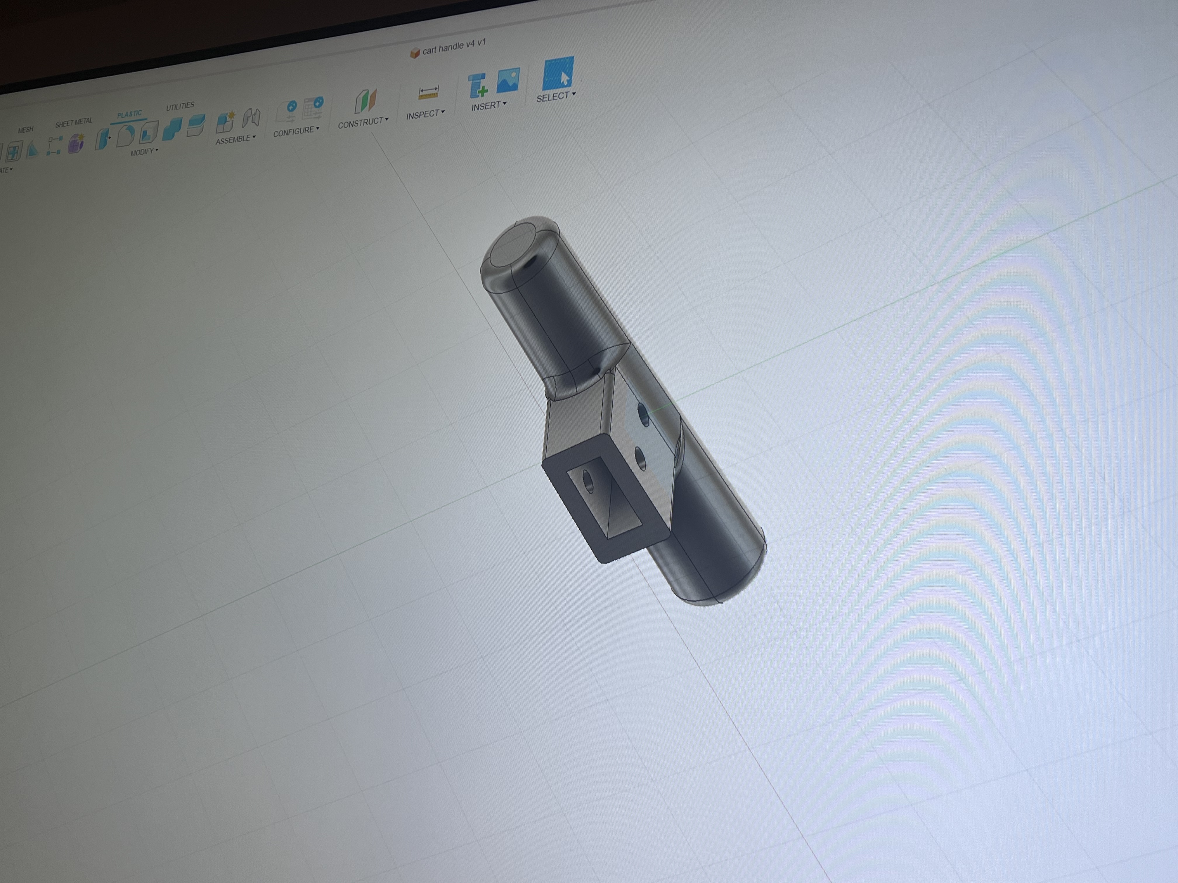 Miniatura 7 do modelo 3D Replacement backpack cart handle