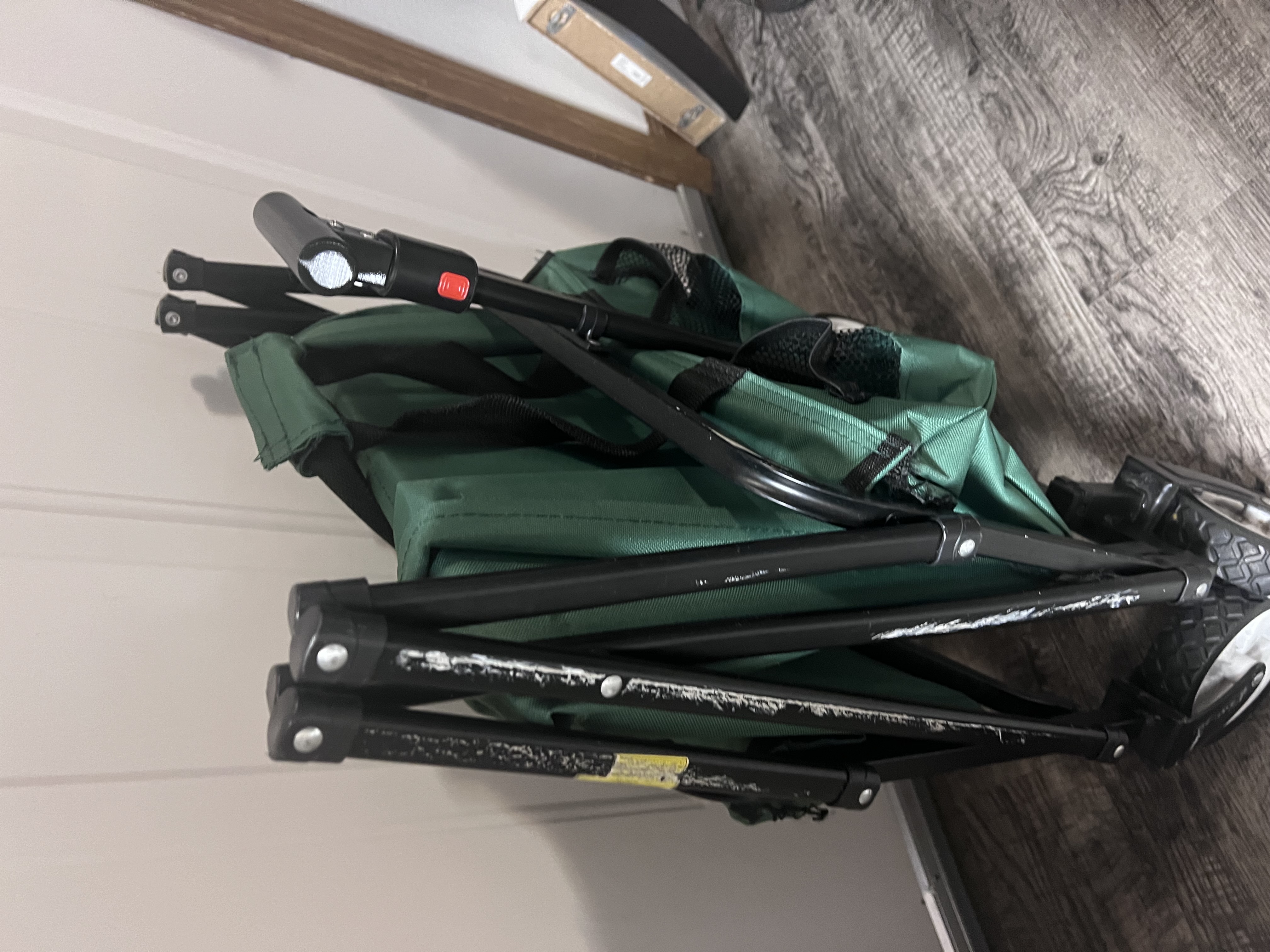 Replacement backpack cart handle