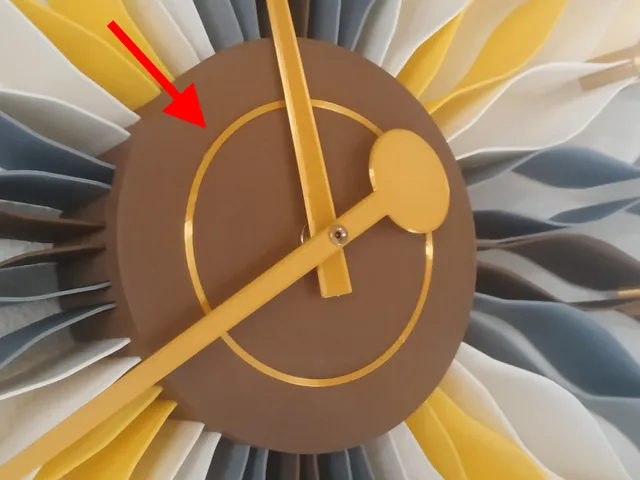 Sunflower Clock body ring
