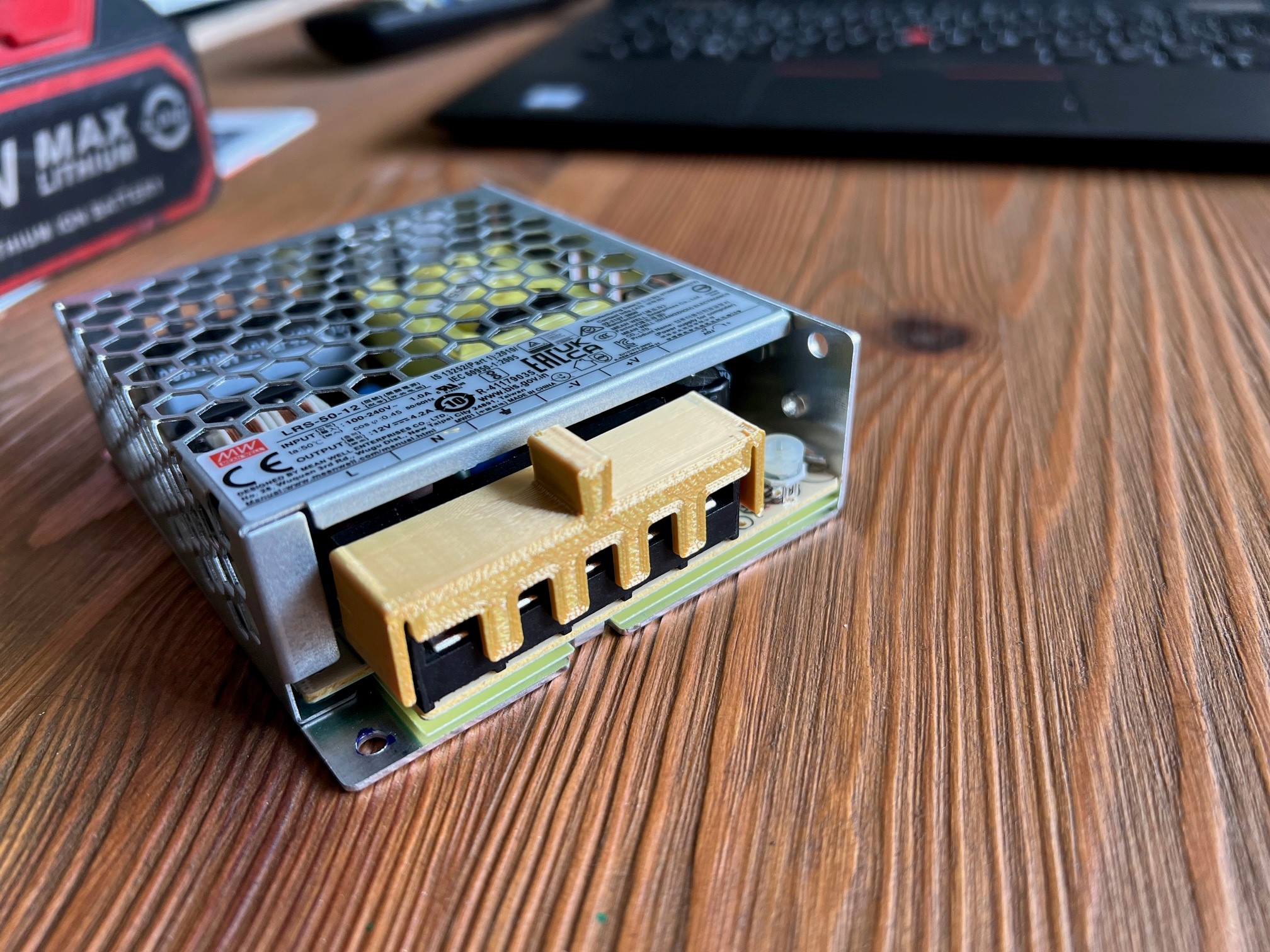 Power Source Terminal Power supply terminal cover by Luděk Salamánek | Download free STL ...