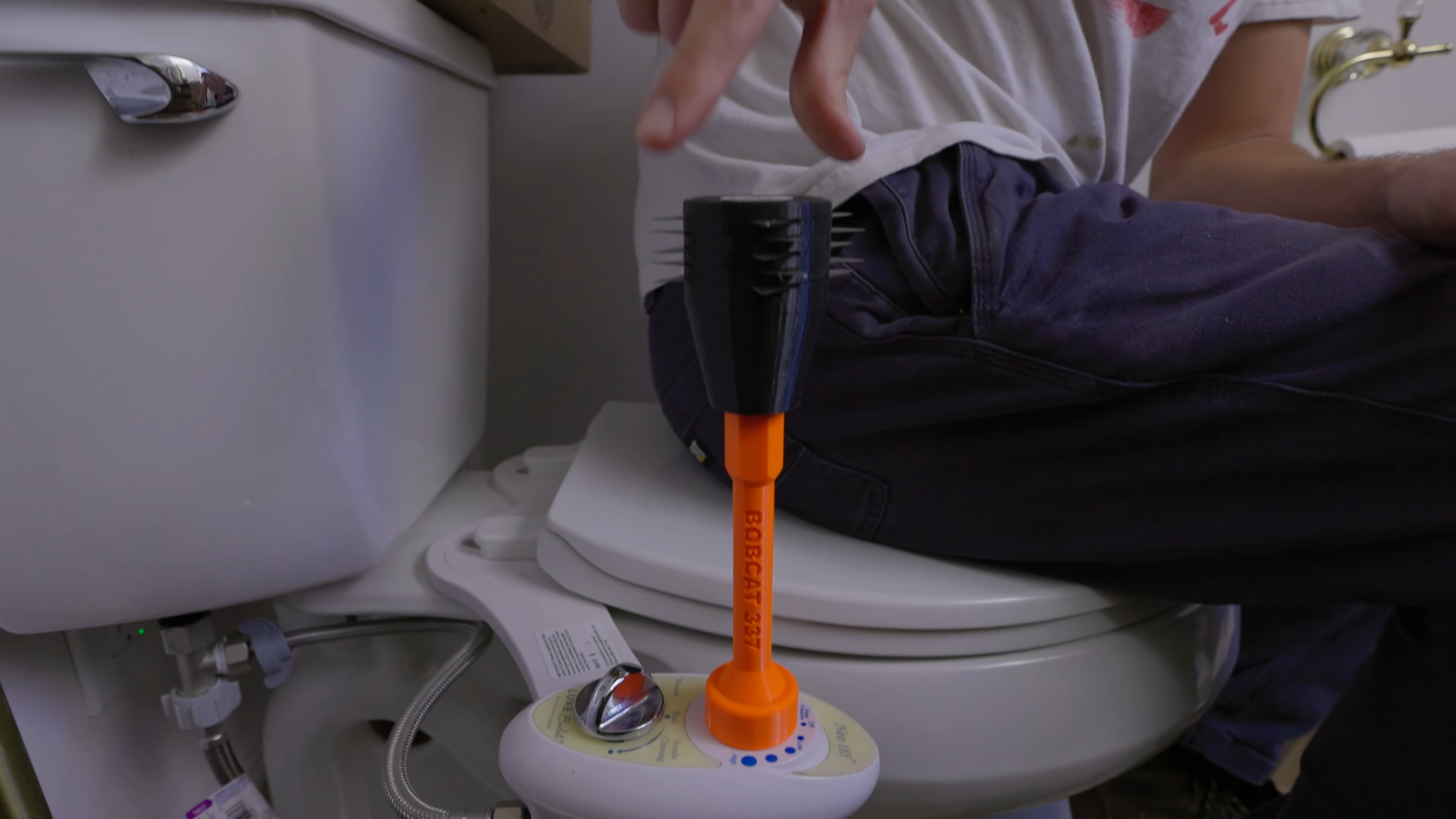 Bidet to Bobcat 337 Handle Adapter