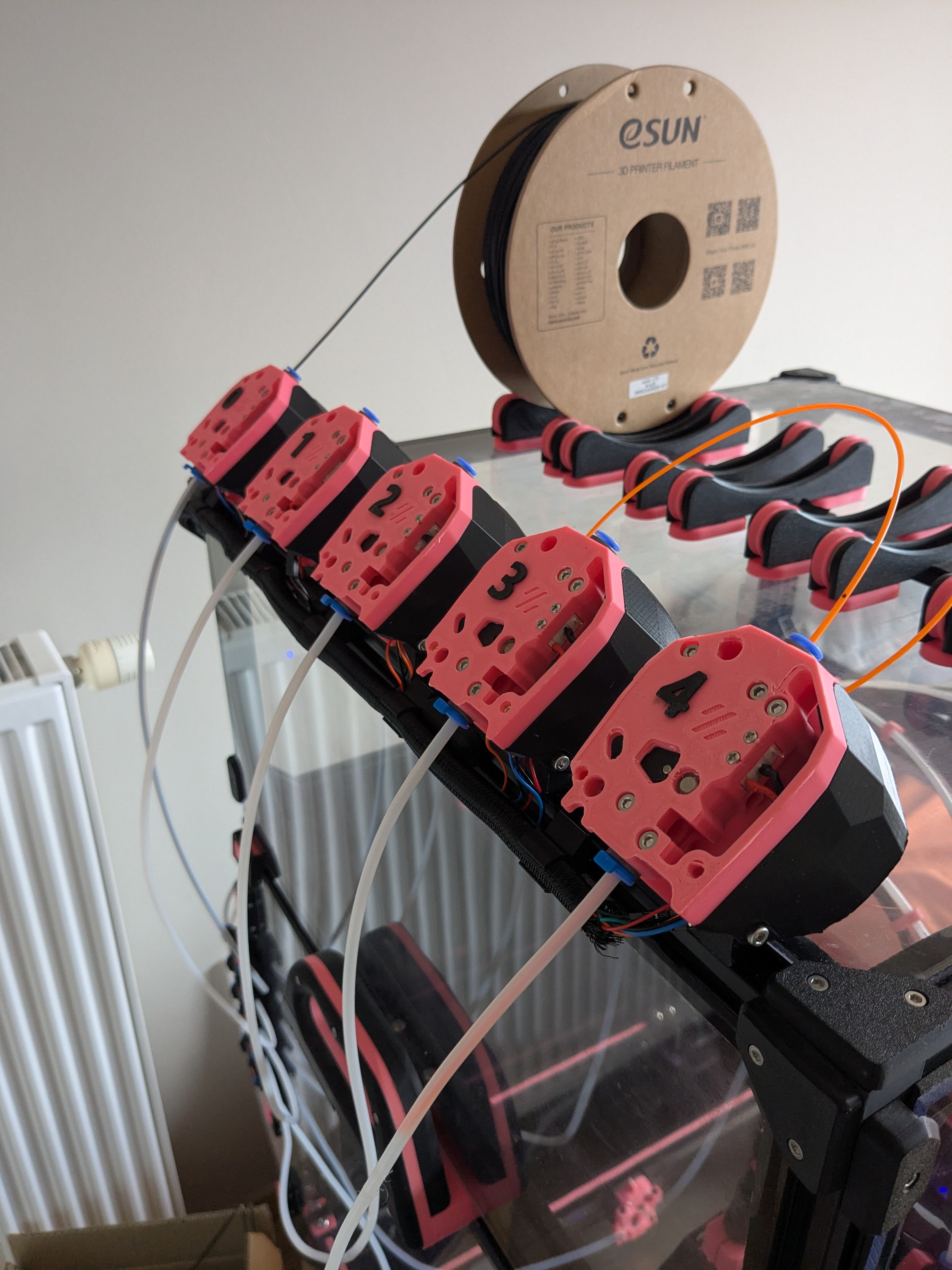 Clockwork2 filament feeders