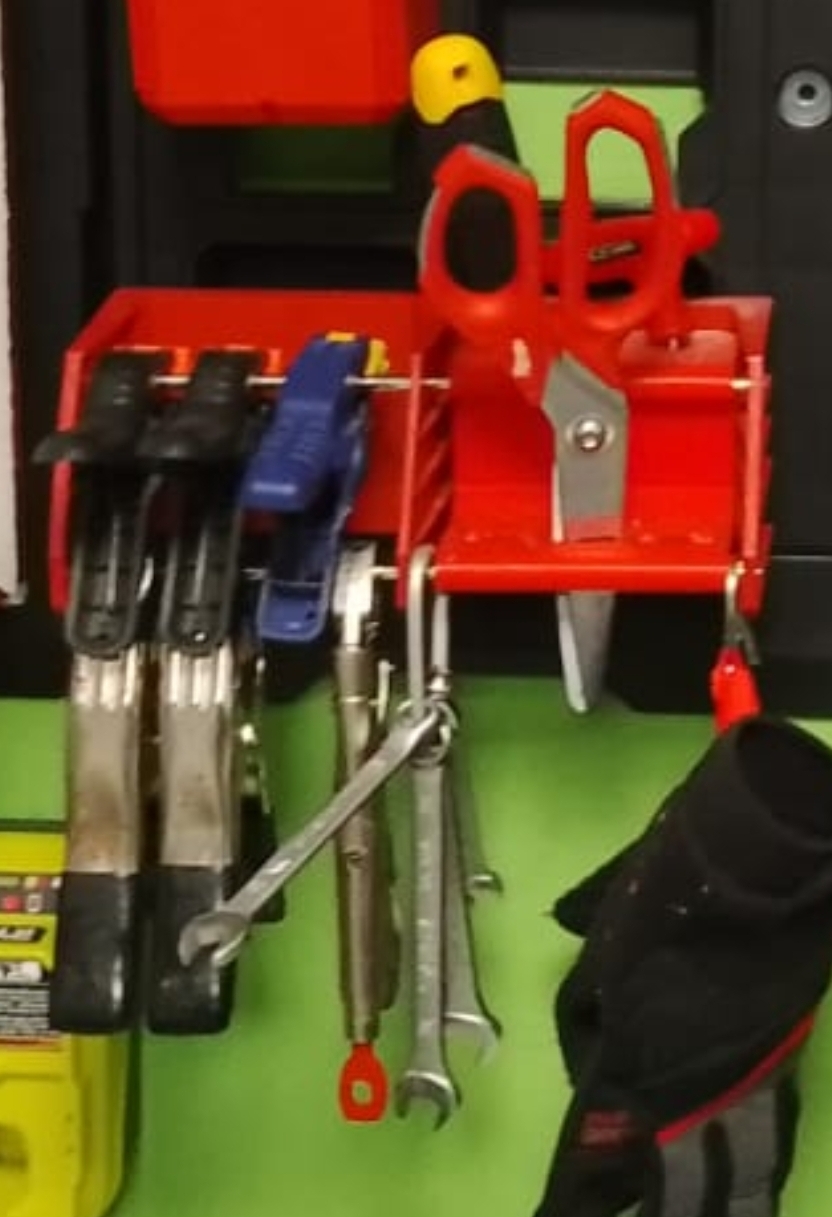 Miniatura 2 do modelo 3D Packout Tool Rack Screwdriver Adapter