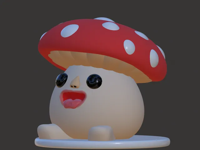 Jerry the cute Mushroom