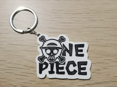 Keychain One Piece Logo