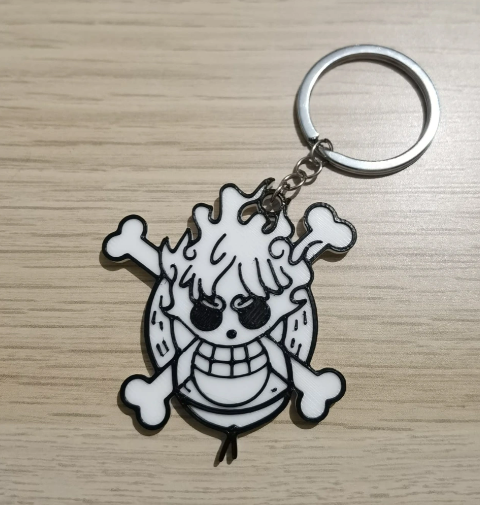 Keychain Luffy Gear 5 - One Piece