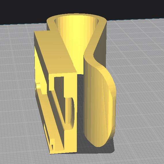 car sun visor clip stl