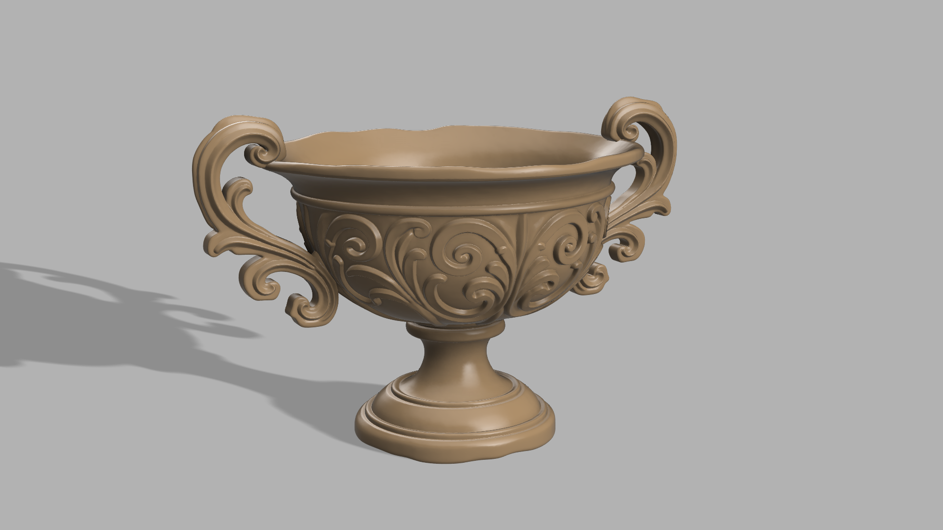 Antique Trophy Bowl