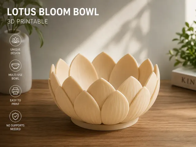 Lotus BloomBig Bowl