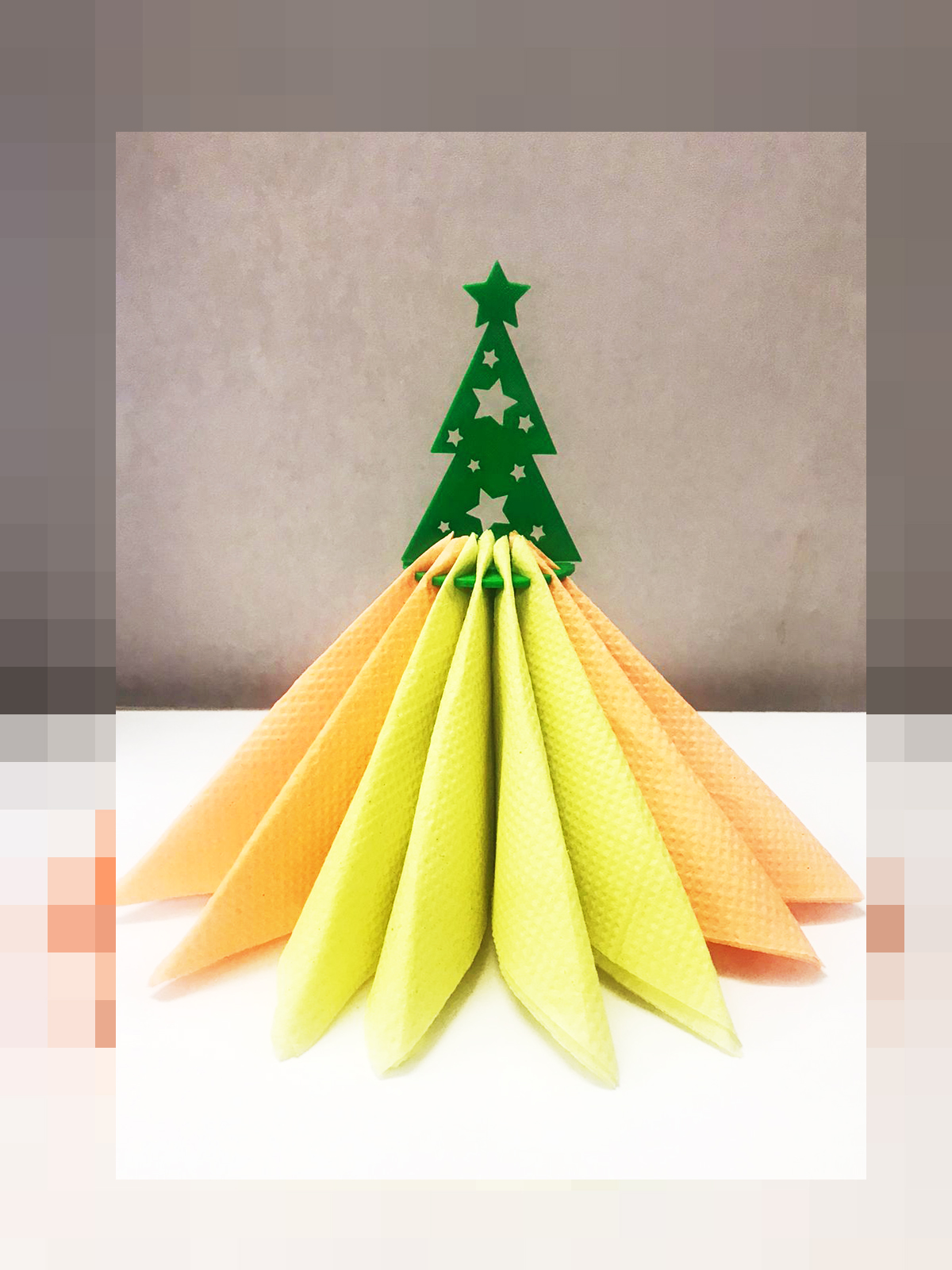 New Year napkin holder