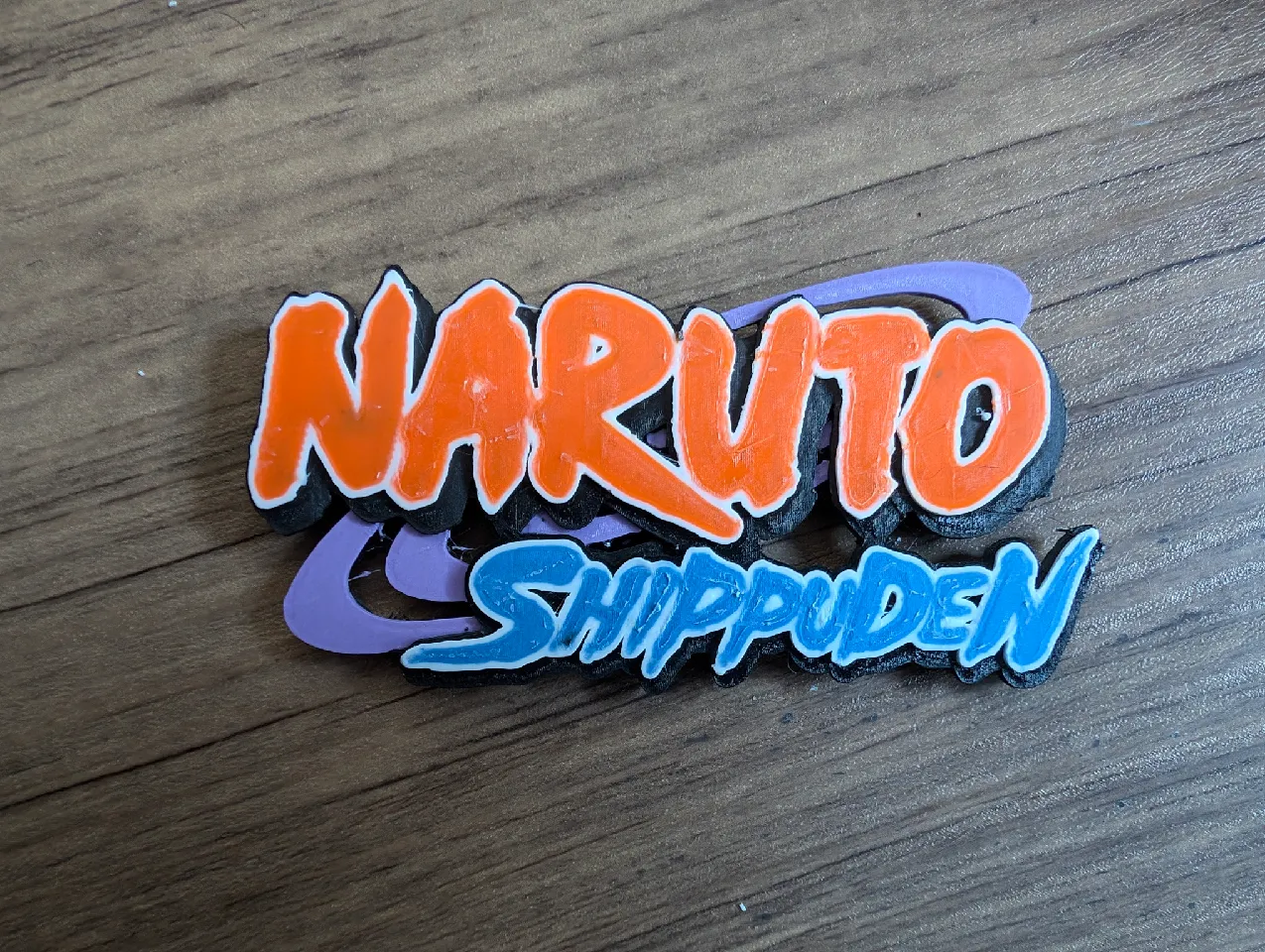 Naruto Shippuden logo by Deimosfr | Download free STL model ...