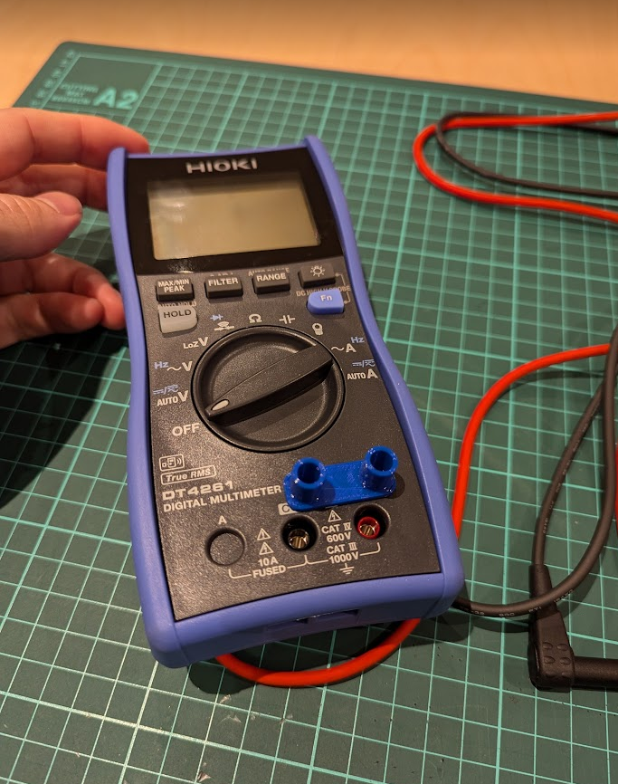 Hioki DT4261 Multimeter - Terminal dust cover by b8trez | Download free ...