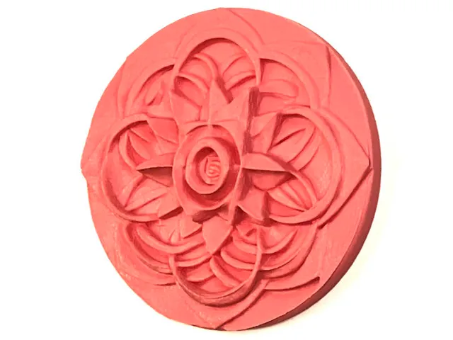 Lotus Geometry Sculpture