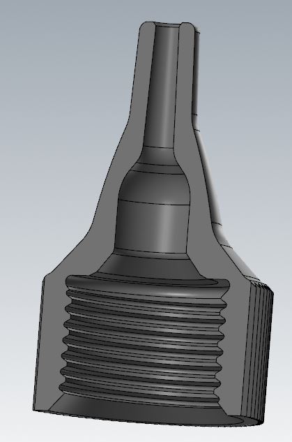 HIGH PRESSURE HOSE NOZZLE by jim | Download free STL model | Printables.com