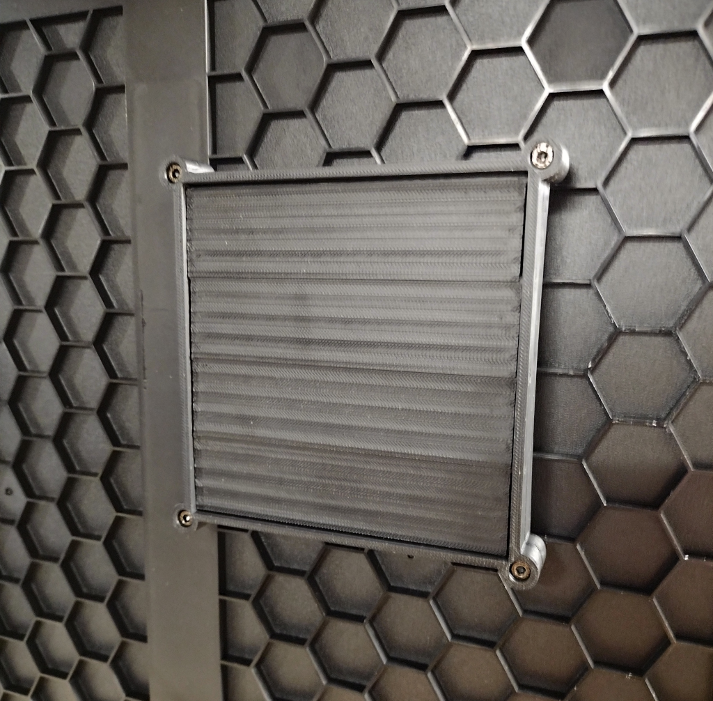 Chamber Fan Louver for Creality K1 Max