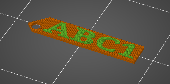 Fully Customizable Key Chain
