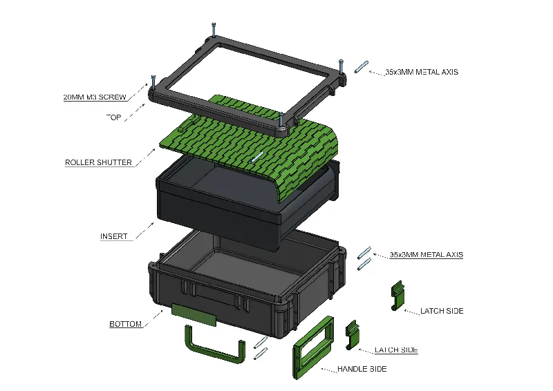SBox for MK2/3/4 - Roller shutter box by Michal Fanta | Download free ...
