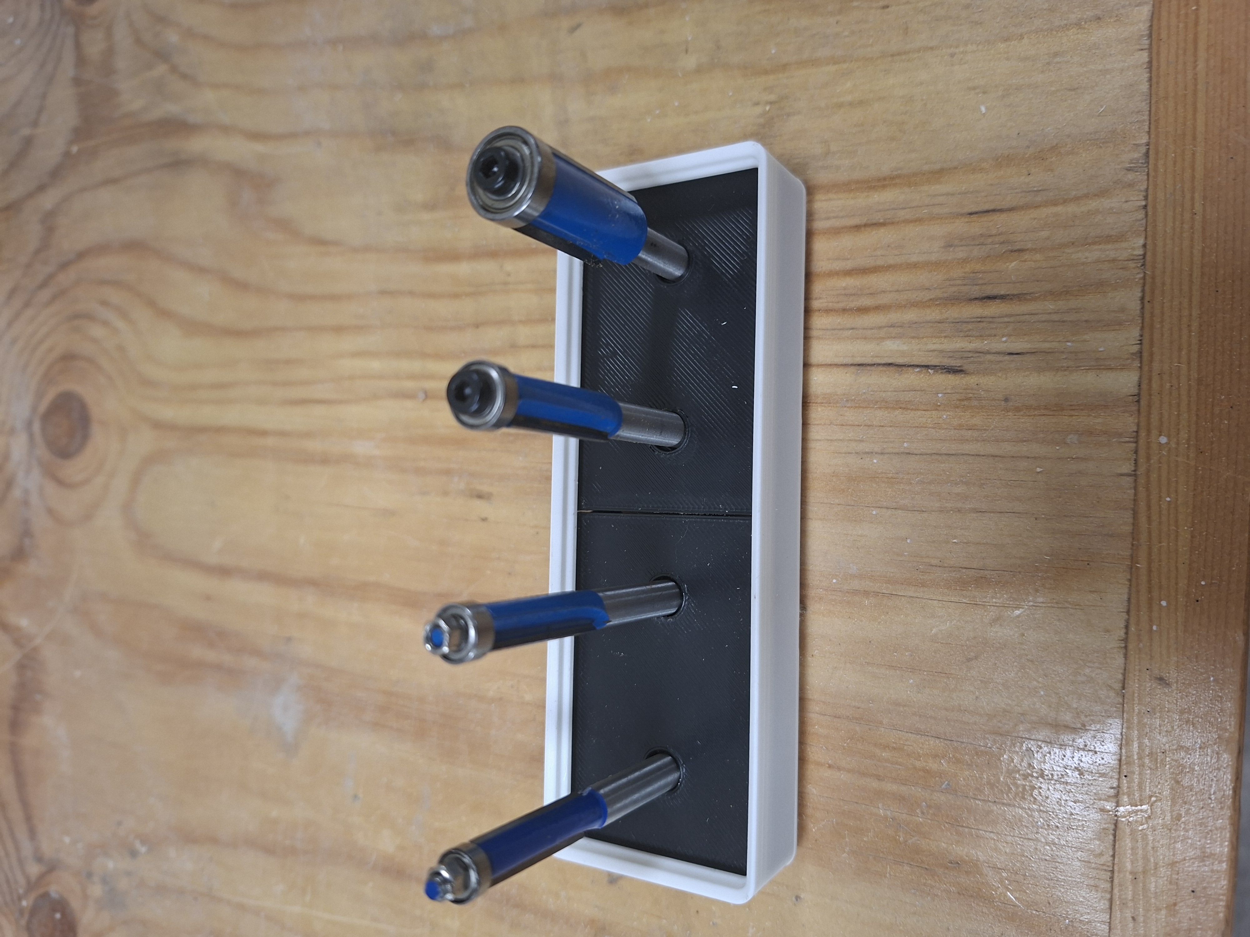Miniatura 2 do modelo 3D Gridfinity router bit insert modular